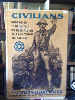 Image for Original World War I Era Poster - The Jewish Welfare Board