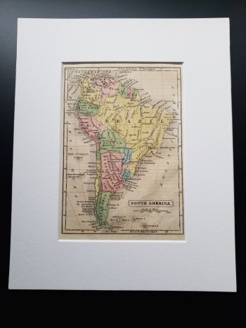 Image for Original Map - "South America"