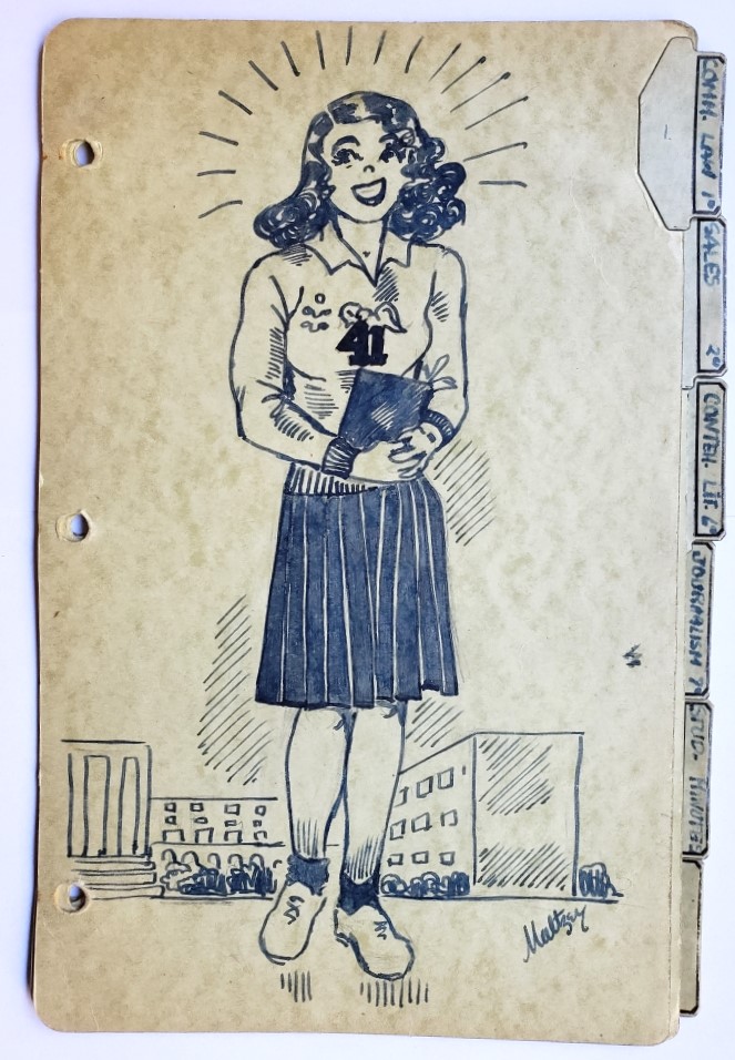 Folk Art Collection and Three Ephemera Relating to Ruth Maltzer and Zay Maltzer, c. 1941-1945