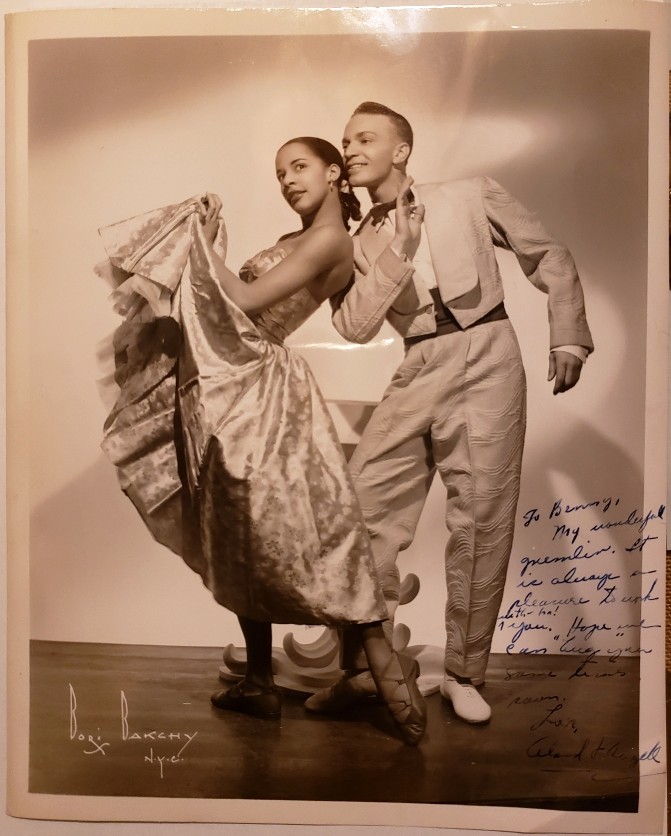 Original Publicity Photograph - Alan Dixon and Billie Allen as 